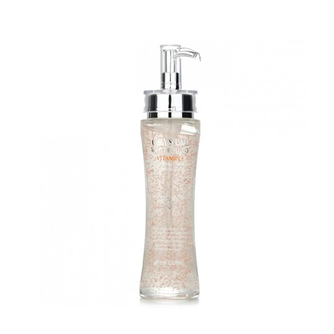 3w clinic crystal white milky essence vitamin+ 150ml