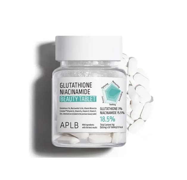 APLB Glutathione Niacinamide Beauty Tablet 500mg x 30 Tablets
