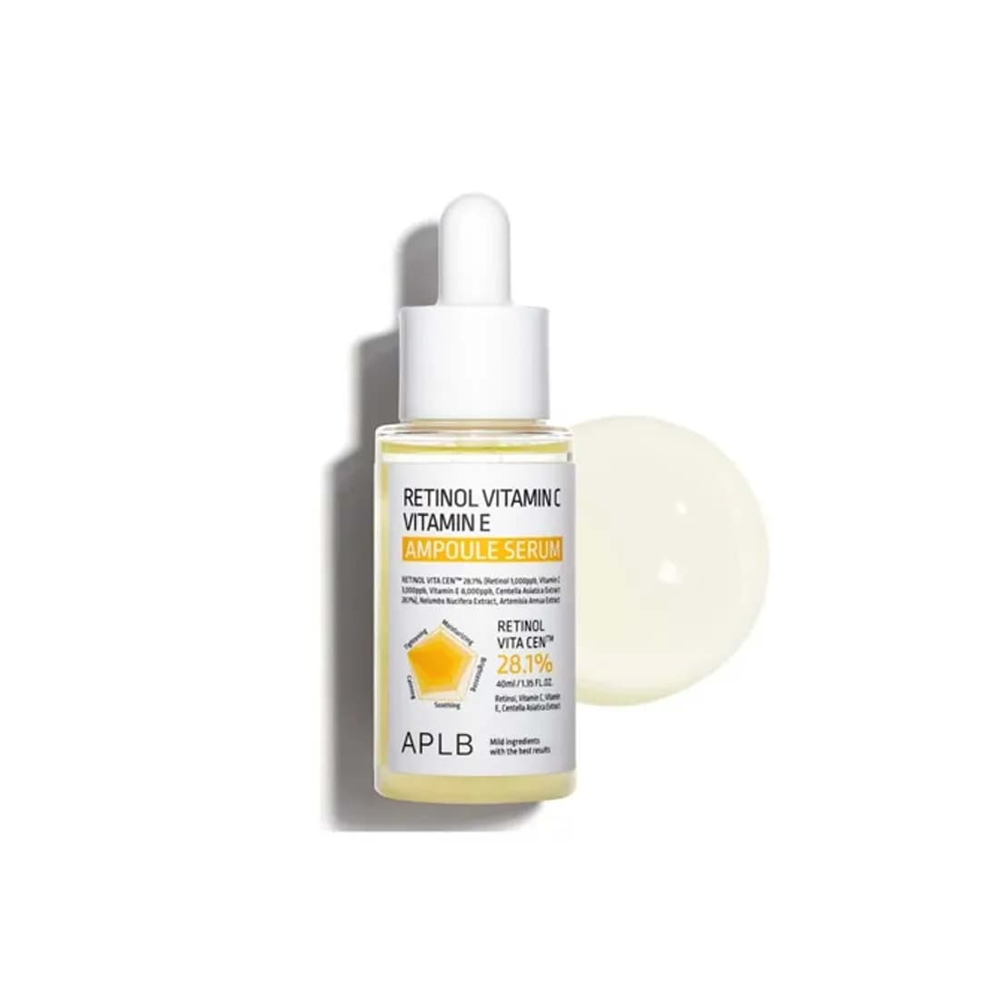 APLB Retinol Vitamin C Vitamin E Ampoule Serum 40ml