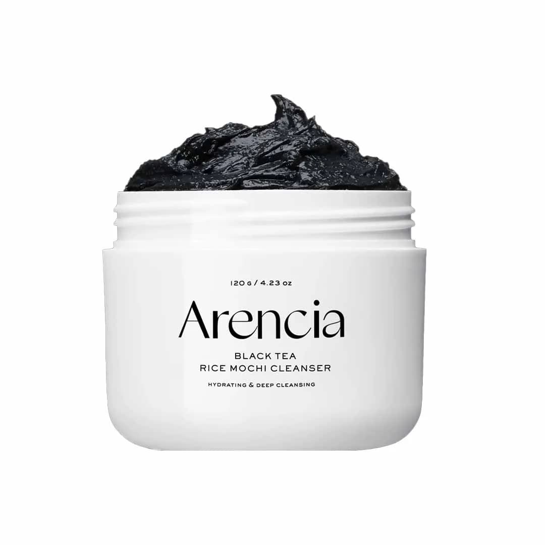 Arencia Black Tea & Yuzu Rice Mochi Cleanser 120g