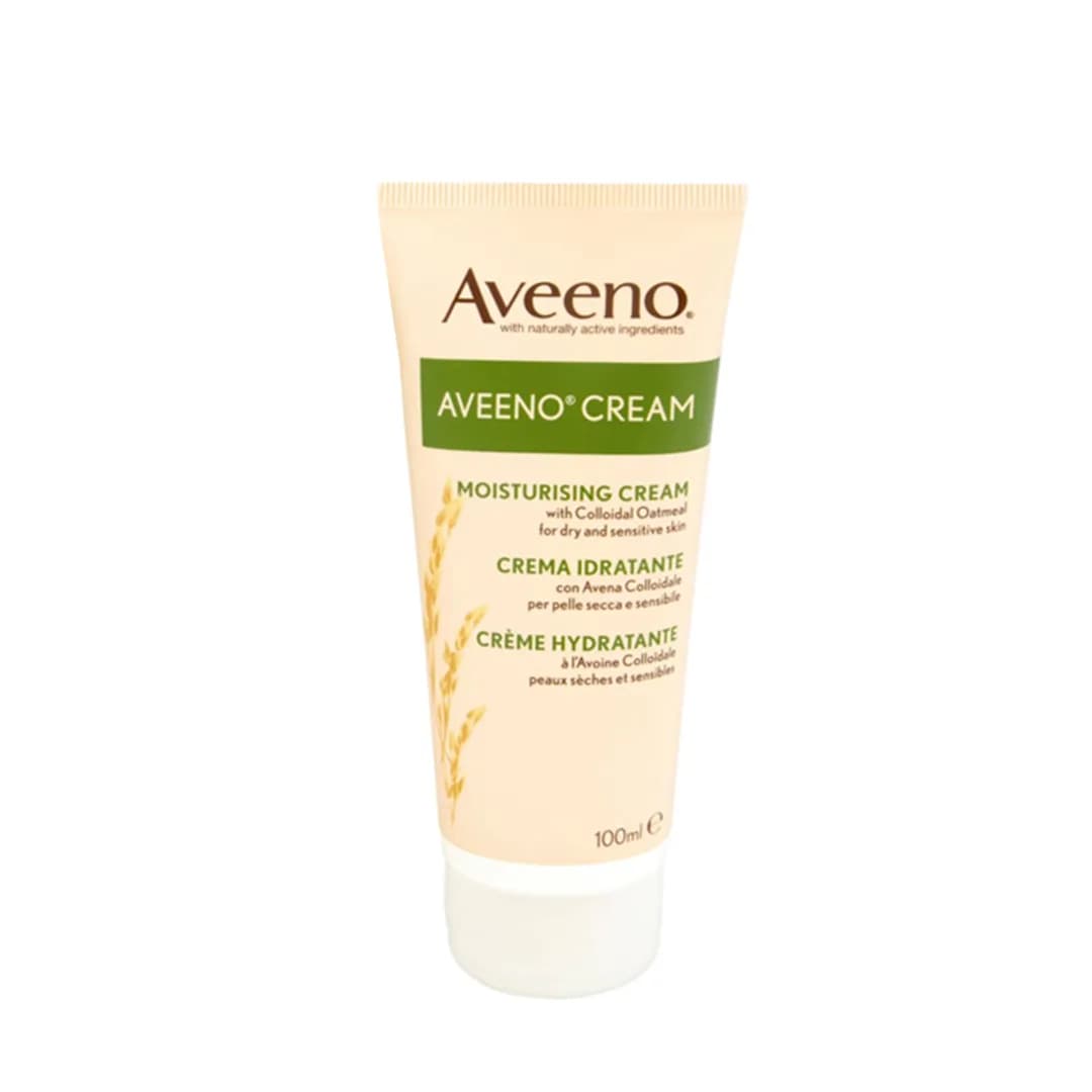 Aveeno Moisturising Cream With Active Colloidal Oatmeal (100ml)