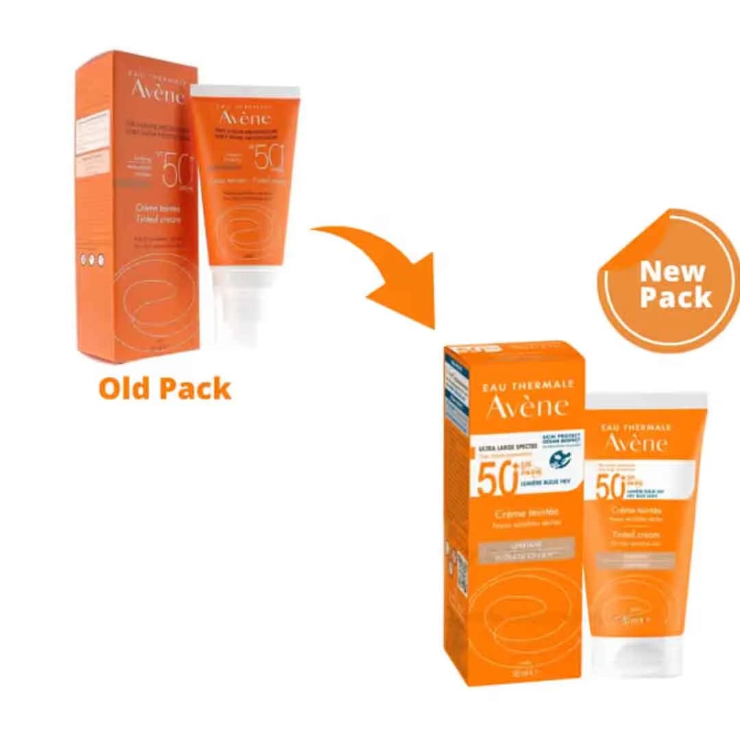 Avène Eau Thermale SPF 50+ Tinted Cream For Dry Sensitive Skin 50ml