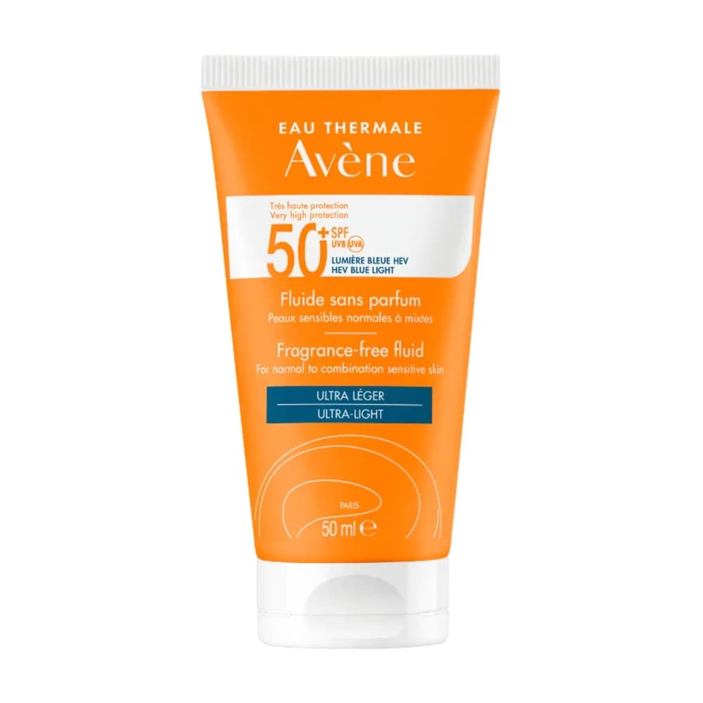 Avene Ultra Broad Spectre Fluid Fragrance Free SPF50+ 50ml