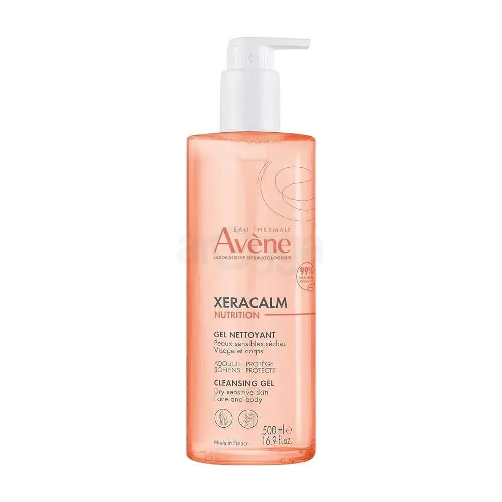 Avene Xeraclam Nutrition Cleansing Gel for Dry Sensitive Skin 500ml