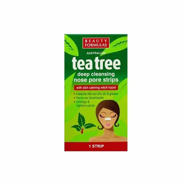Beauty Formulas Tea Tree Nose Pore Strips 6 strips