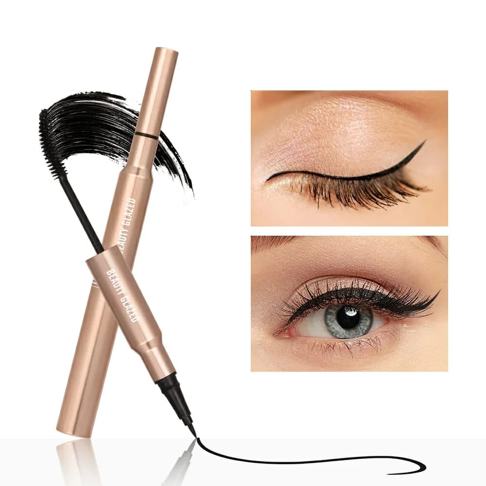 Beauty Glazed Bushy Big 2 in 1 Eye Liner & Mascara