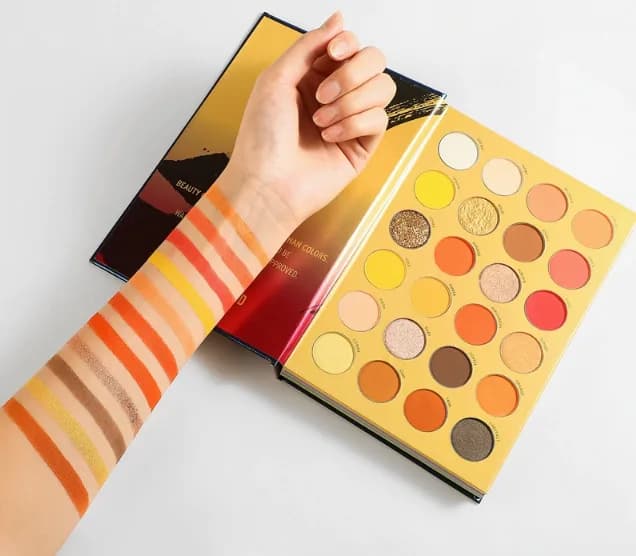 Beauty Glazed Color Shades Pressed Powder Eyeshadow Palette