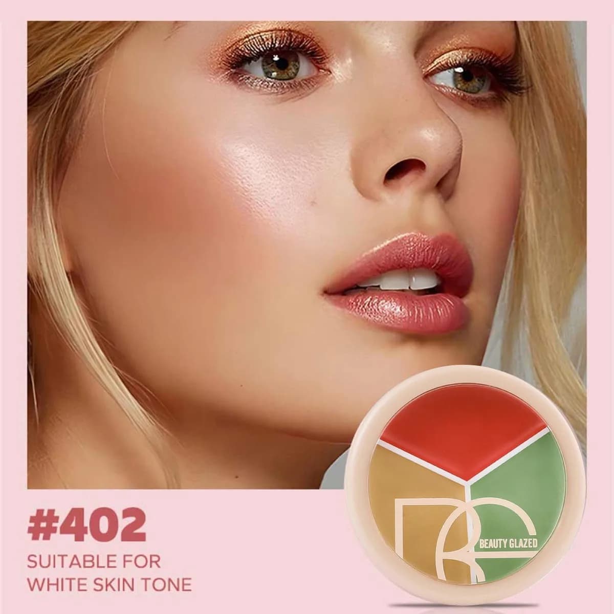 Beauty Glazed Full Coverage Concealer Palette (Pot) #402