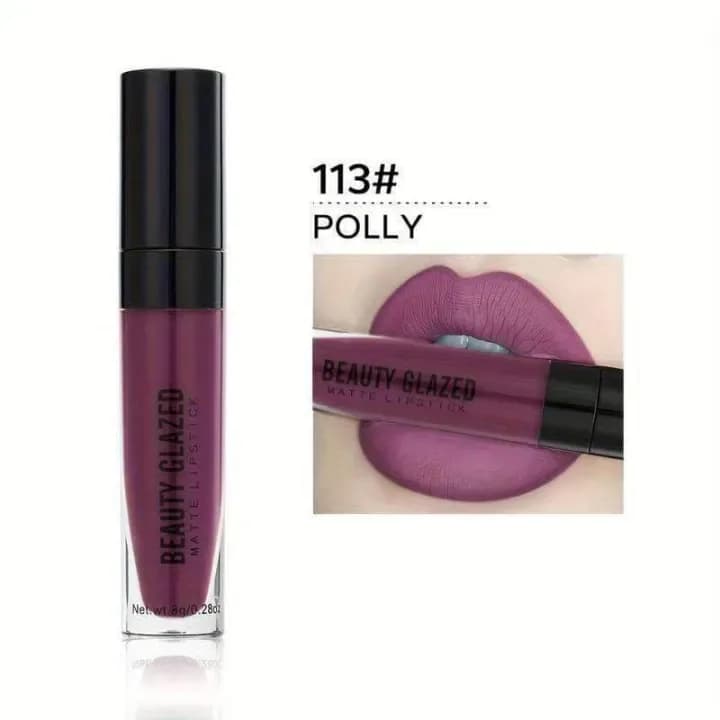 Beauty Glazed Liquid Matte Lipstick 113 Polly