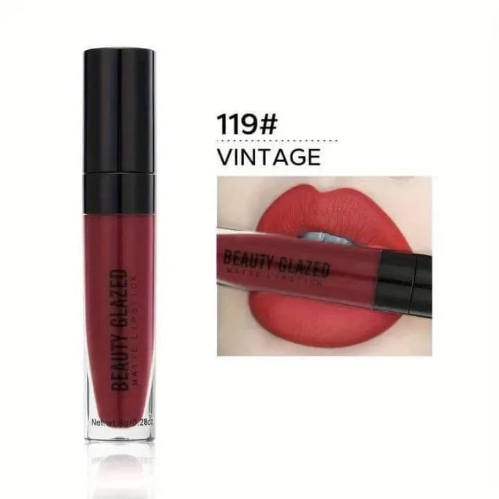 Beauty Glazed Liquid Matte Lipstick 119 Vintage