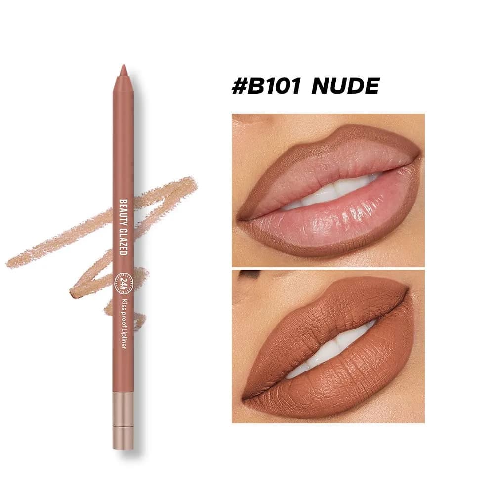 Beauty Glazed Lively Waterproof & Long Lasting Lip Liner - B101 Nude