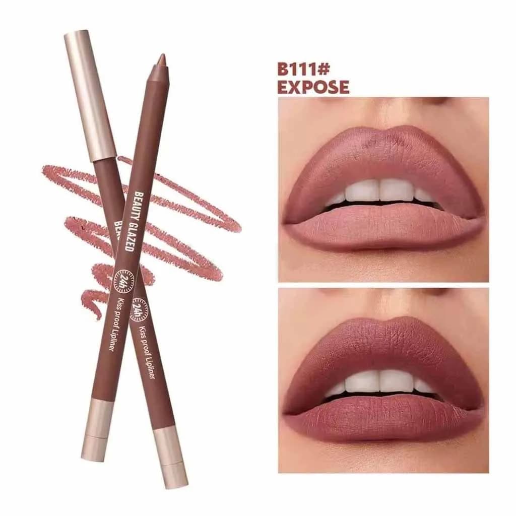 Beauty Glazed Lively Waterproof & Long Lasting Lip Liner - B111 Expose