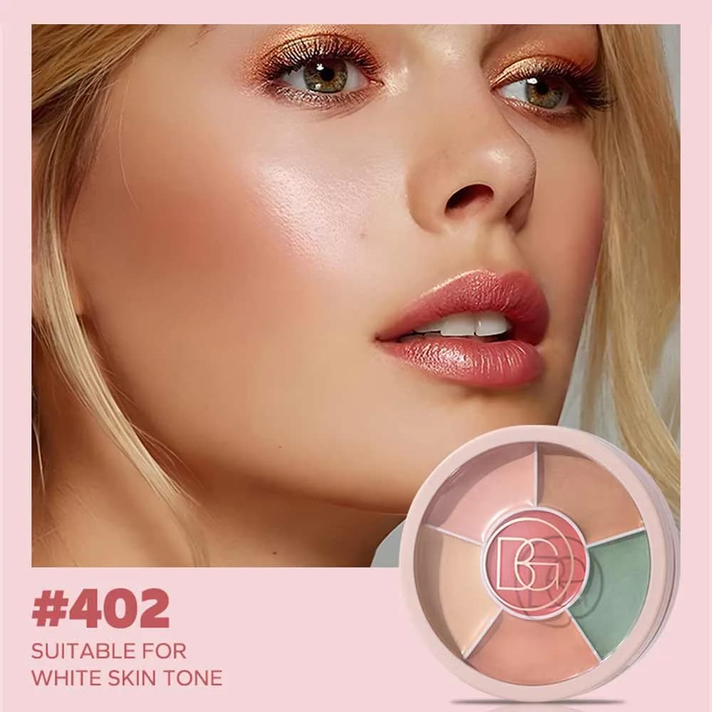Beauty Glazed Soft Phantom 6 Color Concealer Palette #402