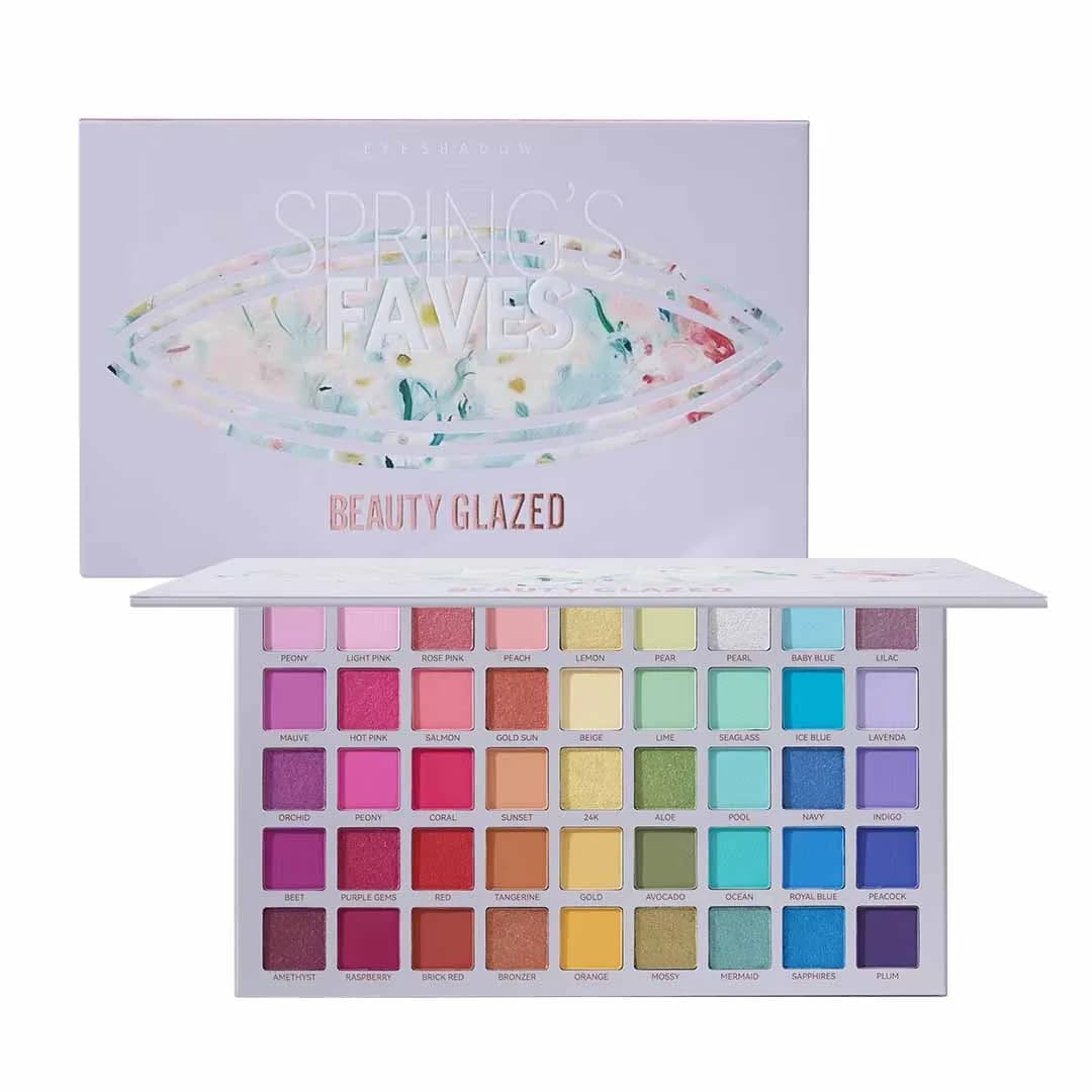 Beauty Glazed Springs Faves 45 Color Eyeshadow Palette