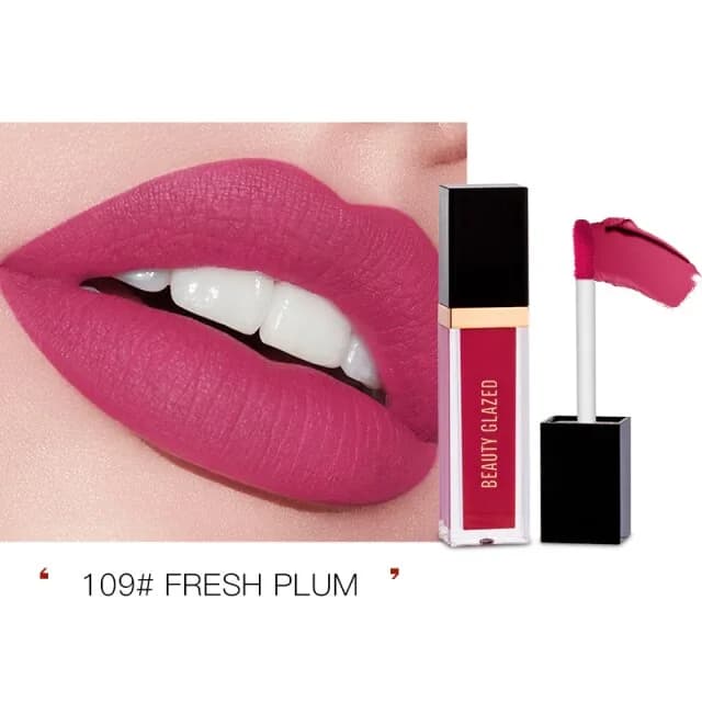 Beauty Glazed Waterproof Liquid Mini Lipstick 110 Plum Rose