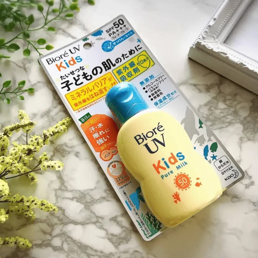 Biore UV Kids Pure Milk Sunscreen SPF50+ PA+++ -70ml