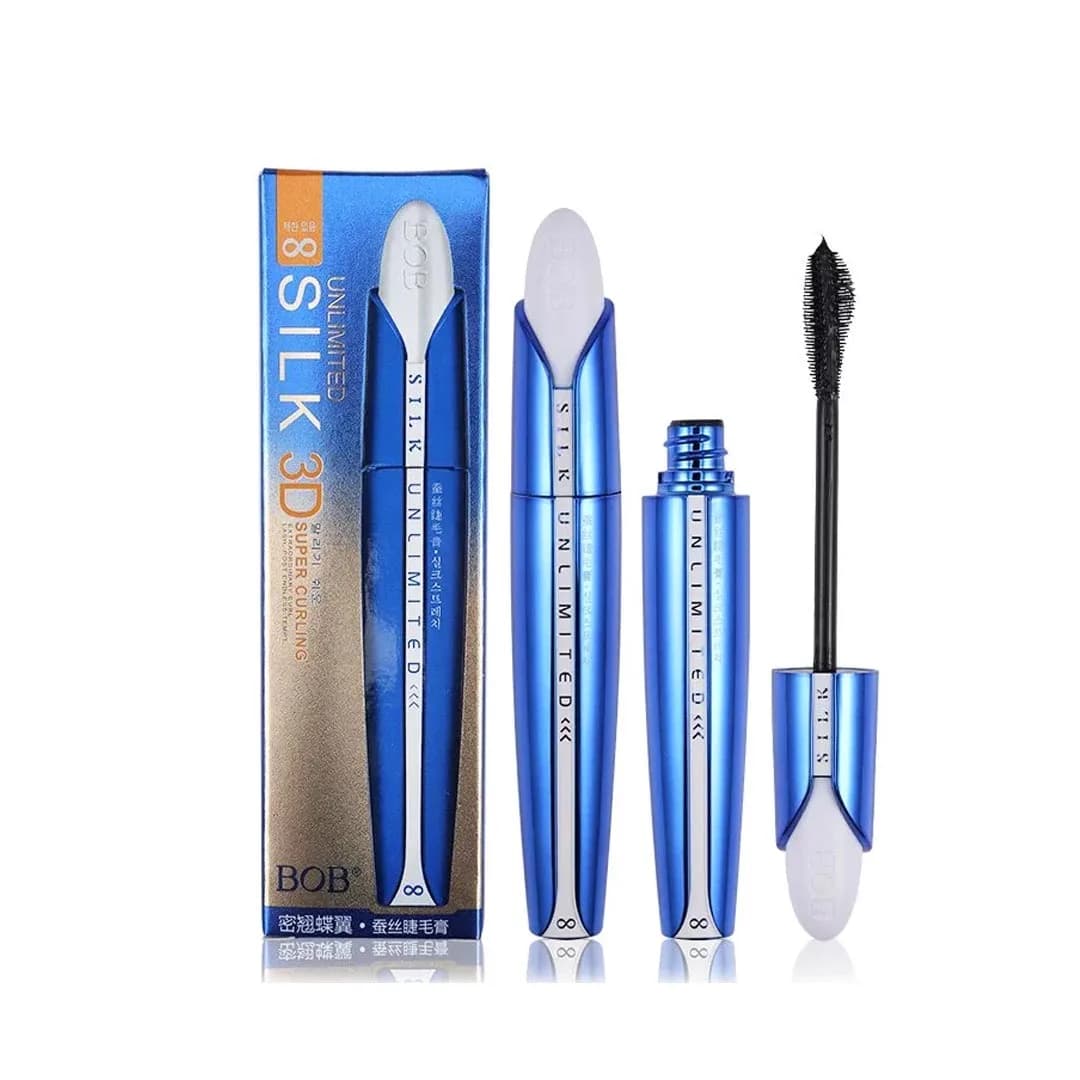 BoB Unlimited Silk 3D Curling Volume Mascara - black