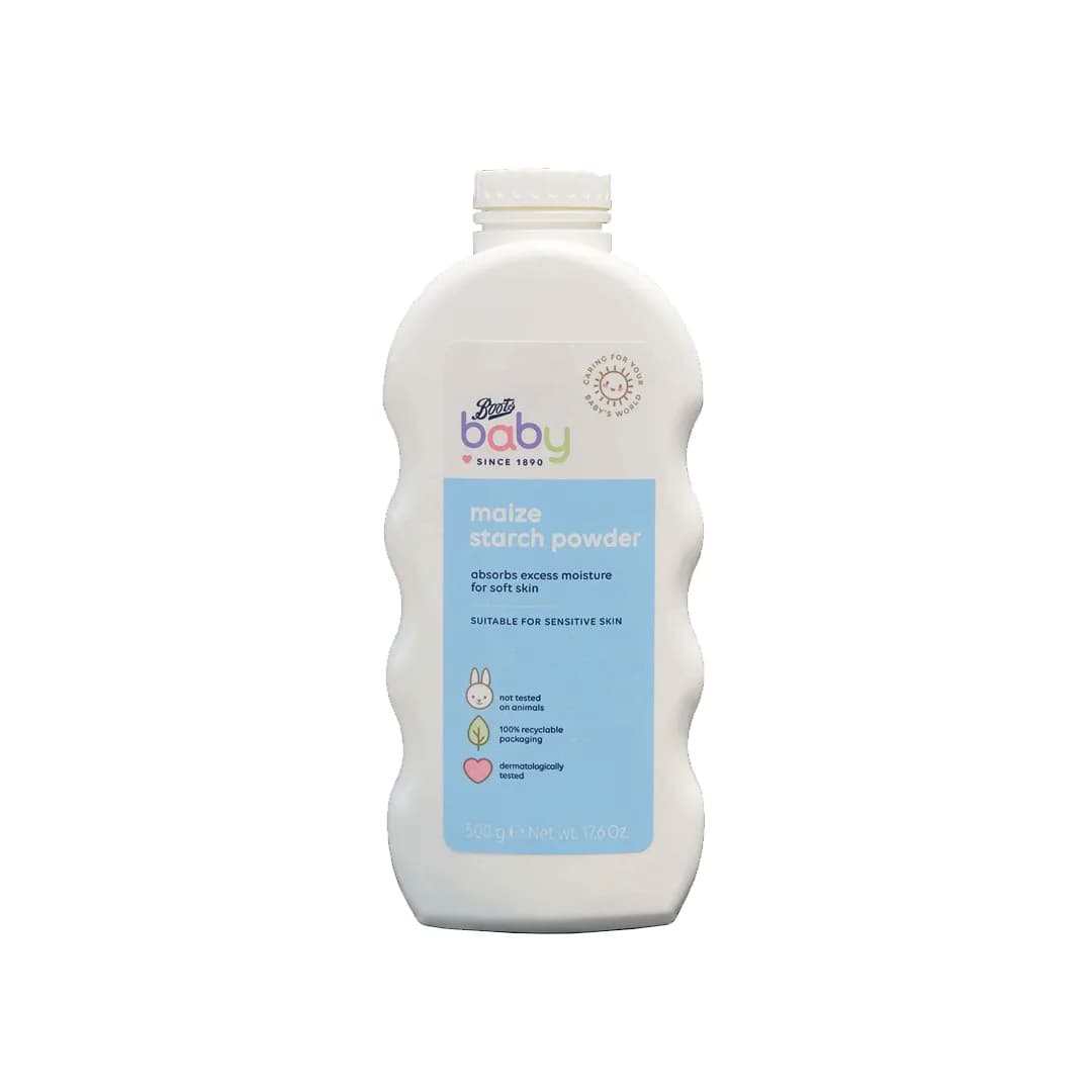 Boots Baby Maize Starch Powder 500gm
