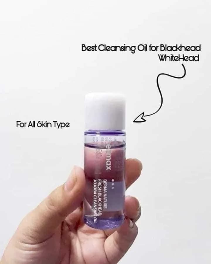 celimax derma nature fresh blackhead jojoba cleansing oil 20ml