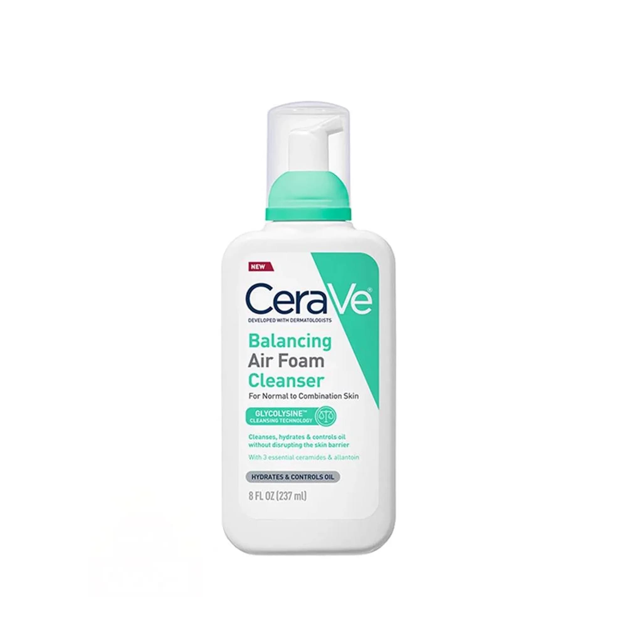 CeraVe Balancing Air Foam Cleanser for Normal to Combination Skin (237ml)