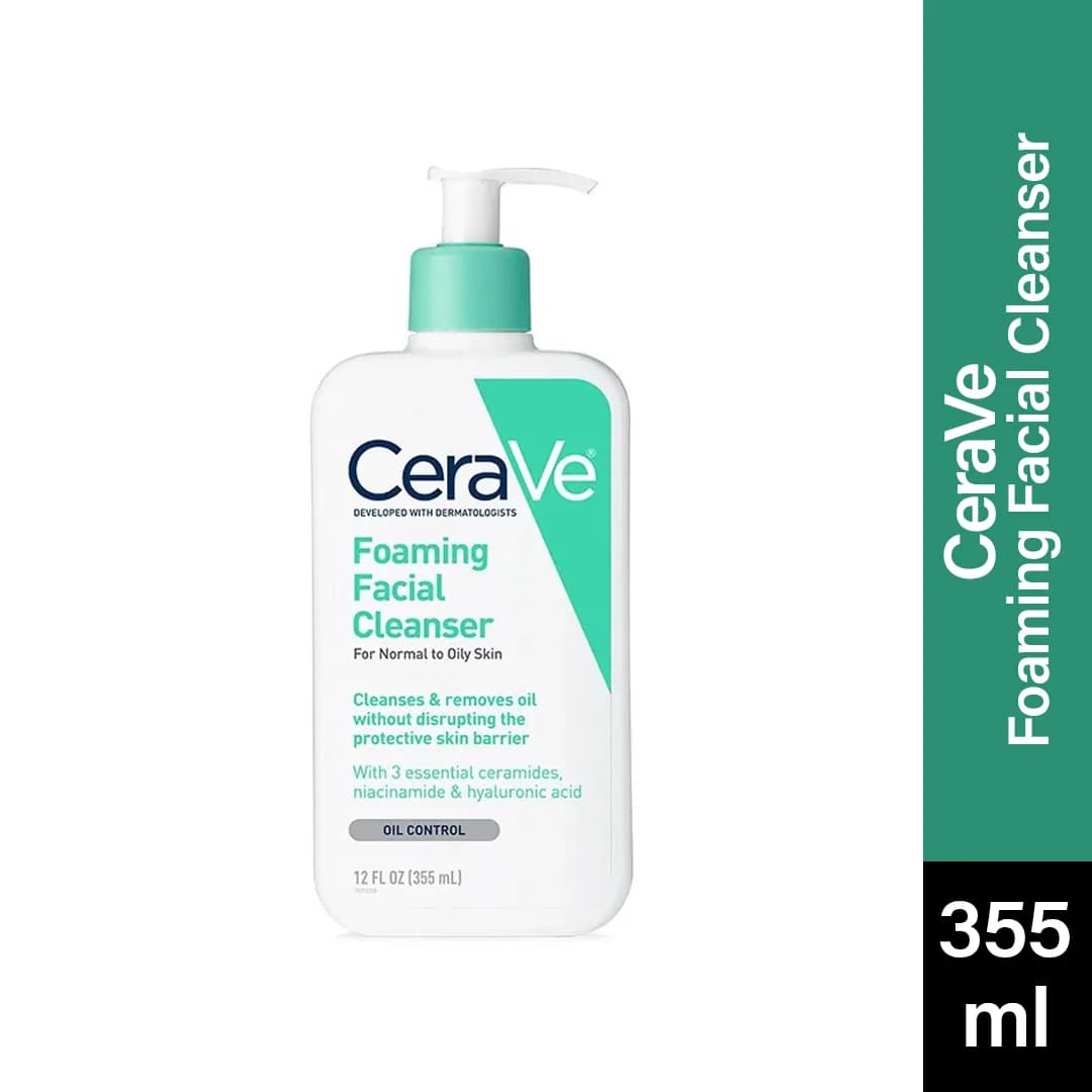 CeraVe Foaming Facial Cleanser (355ml)