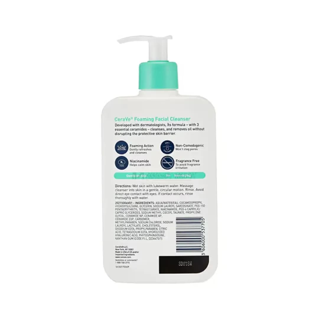 CeraVe Foaming Facial Cleanser (473ml)
