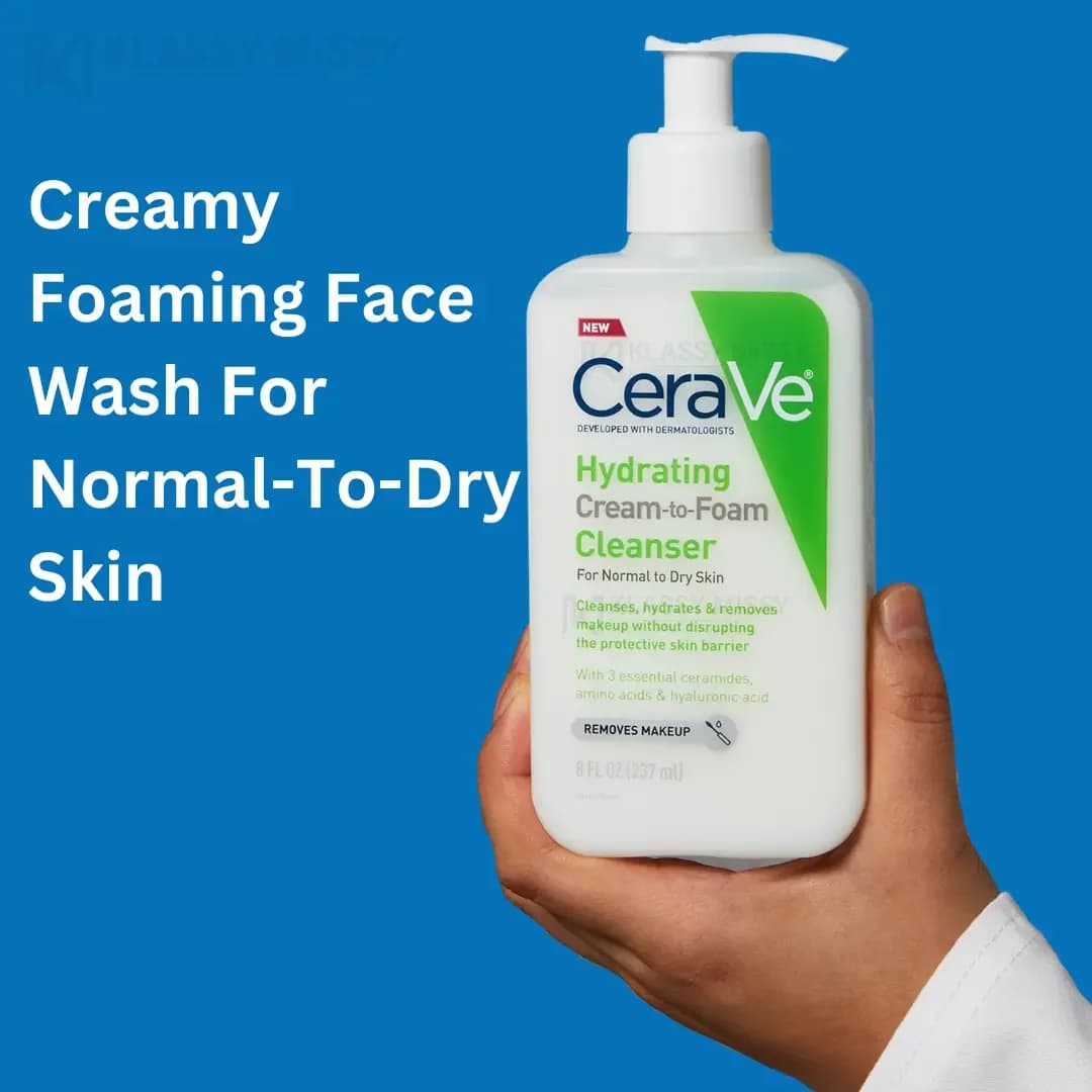 Cerave hydrating cream to foam cleanser 237ml