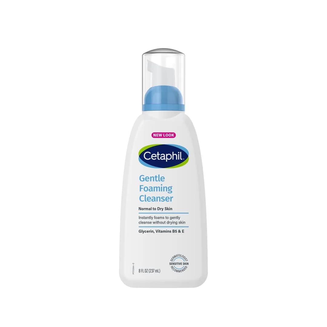 Cetaphil Gentle Foaming Cleanser Normal to Dry Skin (237ml)