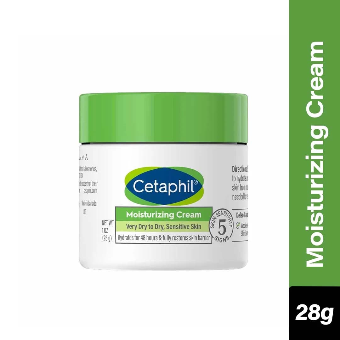 Cetaphil Moisturizing Cream For Very Dry To Dry, Sensitive Skin 28g