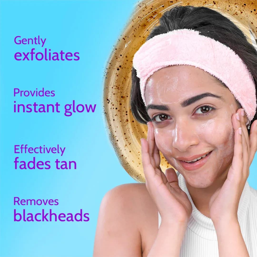 Chemist at play Gentle Exfoliating Face Scrub for Clear & Glowing Skin-100ml