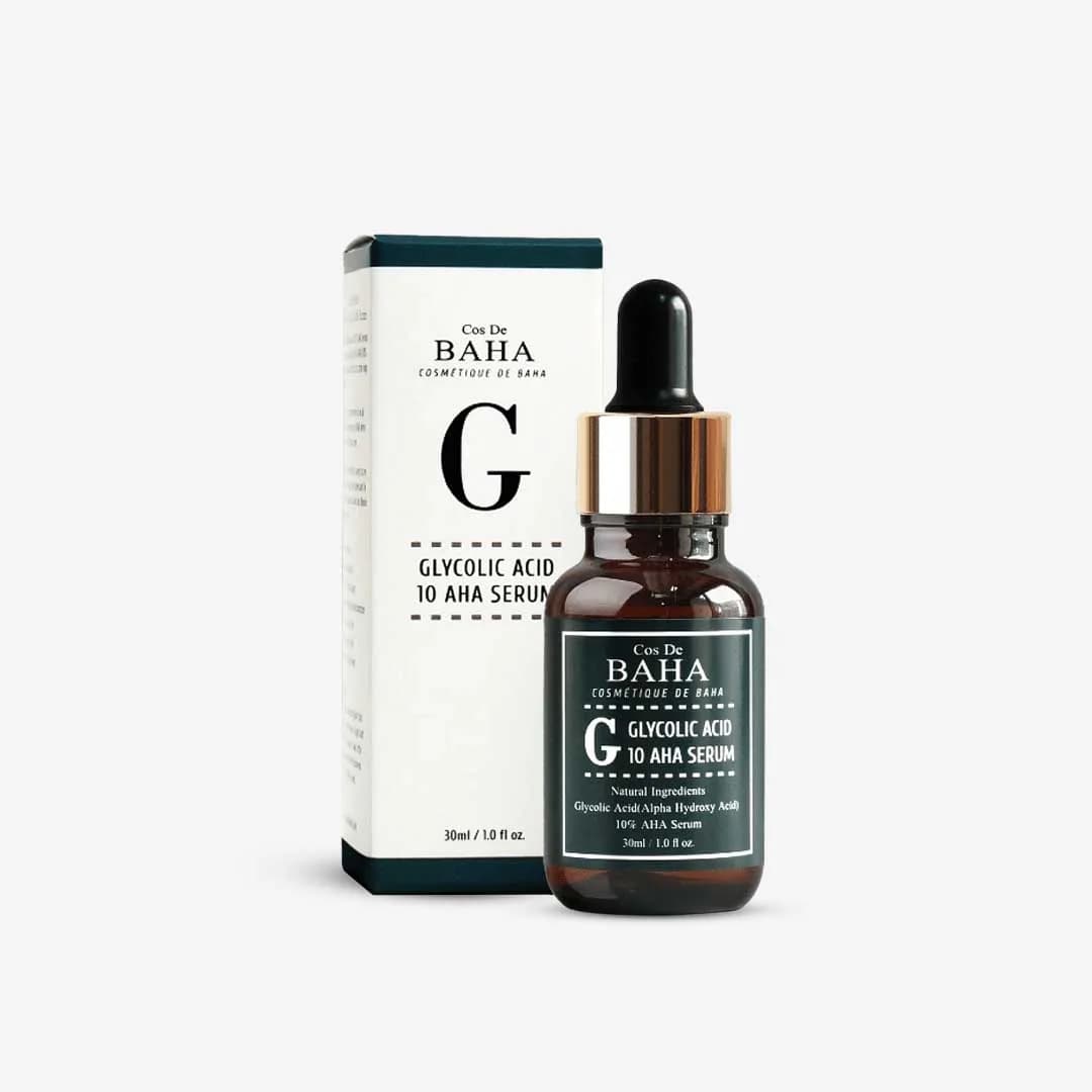 Cos De BAHA Glycolic Acid 10% AHA Serum 30ml