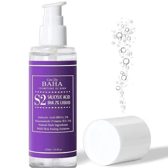 Cos De Baha S2 Salicylic Acid BHA 2% Liquid 120ml