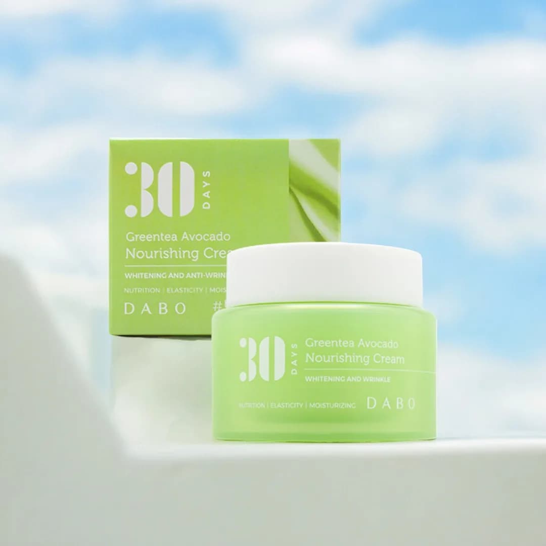Dabo 30 Days Greentea Avocado Nourishing Cream 100ml