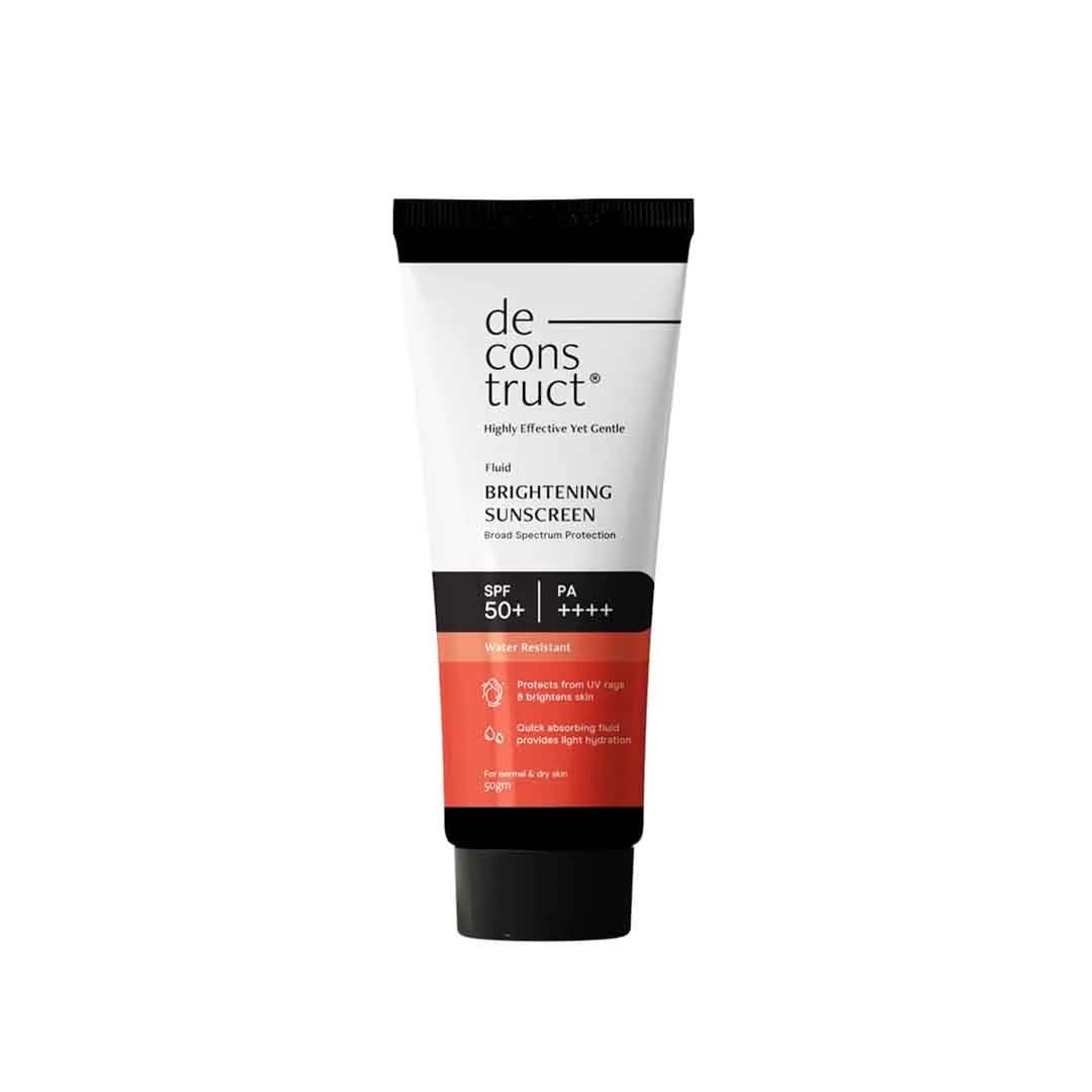 Deconstruct Fluid Brightening Sunscreen with spf 50+ PA++++ 50g