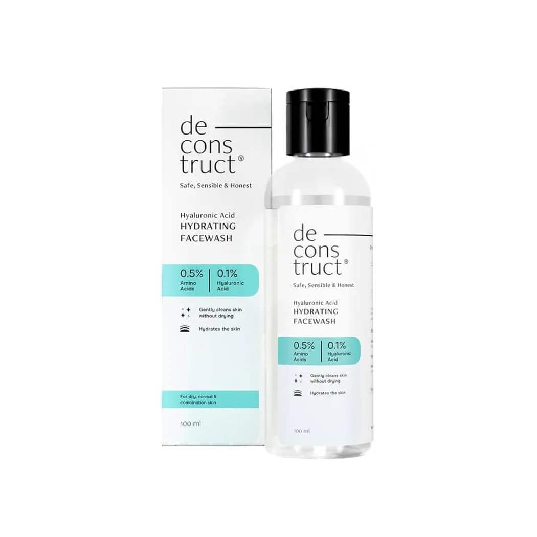 Deconstruct Hyaluronic Acid Hydrating Face Wash 100ml