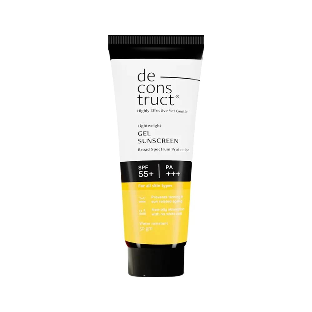 Deconstruct Lightweight Gel Water  Sunscreen SPF 55+ PA+++ 50g
