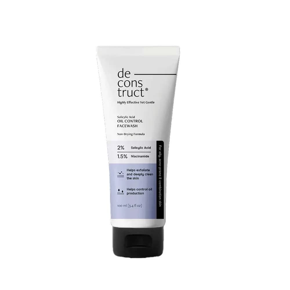 Deconstruct Salicylic Acid Oil Control Facewash 100ml