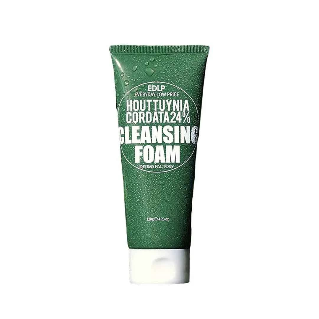 Derma Factory Houttuynia cordata 24% cleansing foam 120 ml