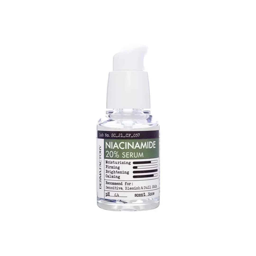 DERMA FACTORY Niacinamide 20% Serum -30ml