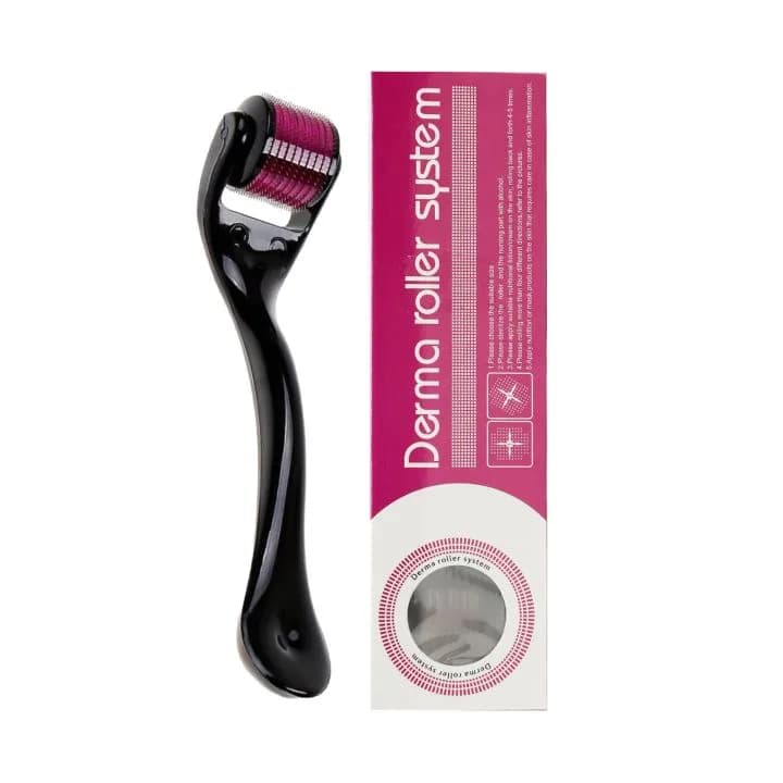 Derma Roller Micro Needle 1.5mm for Hair, Beard Growth and Facial Skin Therapy (All Sizes)