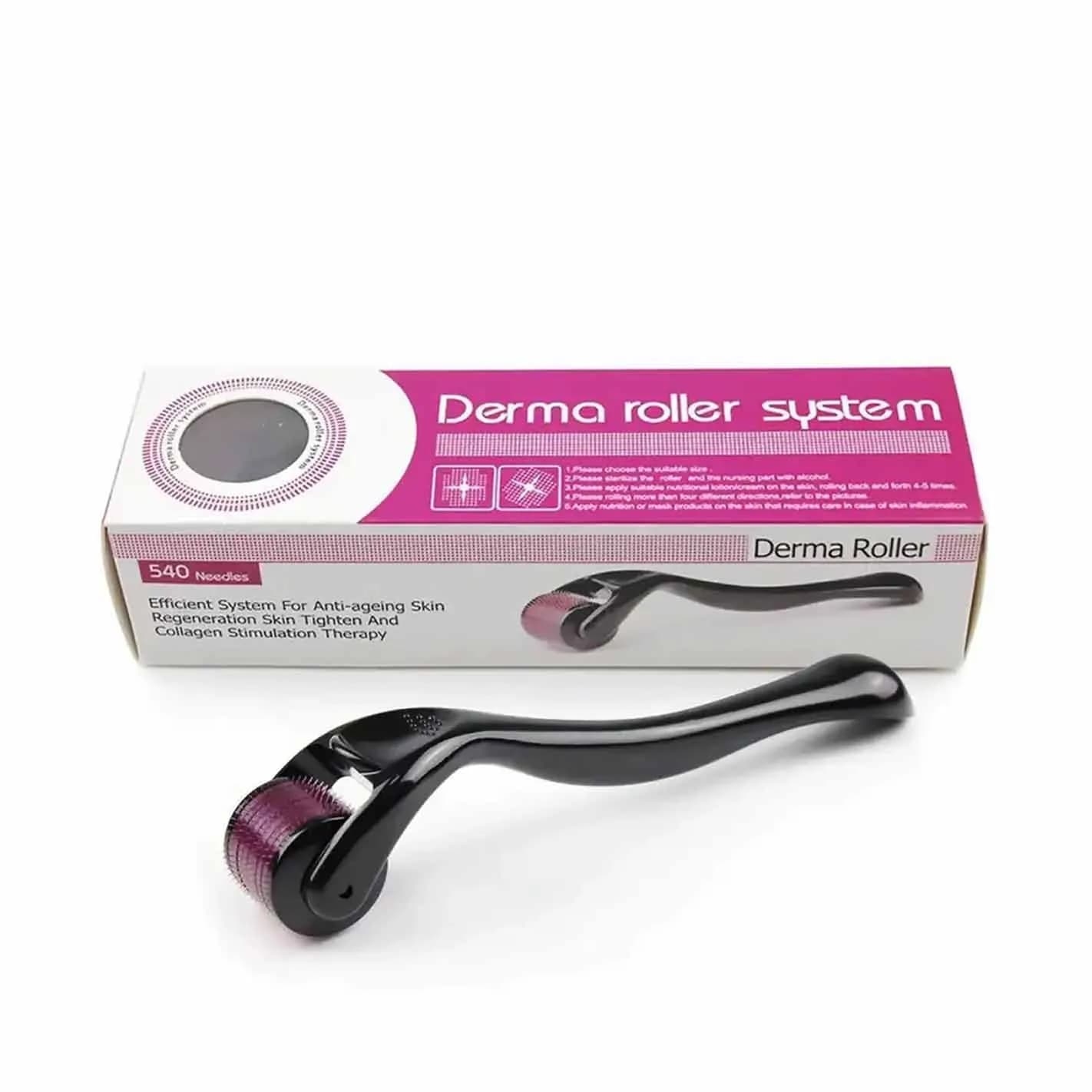 Derma Roller Micro Needle 1.5mm for Hair, Beard Growth and Facial Skin Therapy (All Sizes)