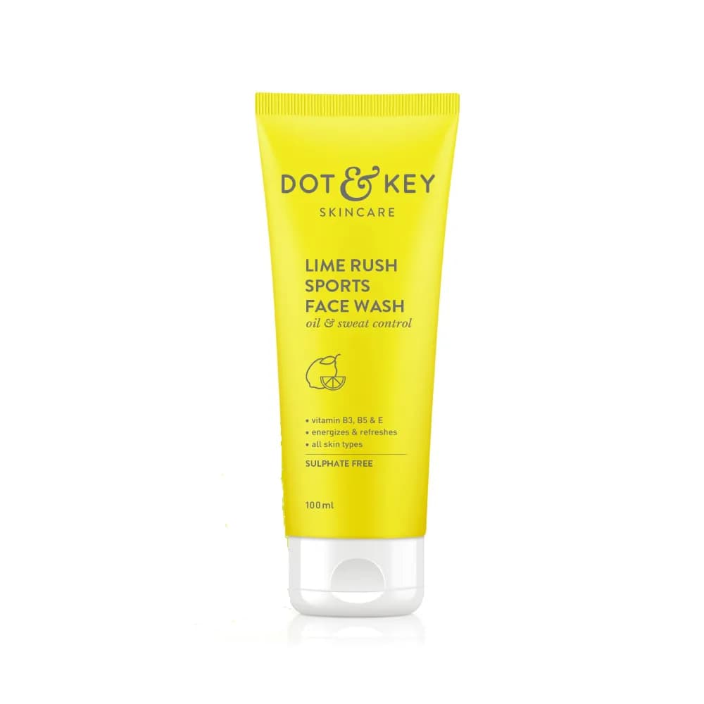 Dot And Key Lime Rush Sports Facewash 100ml