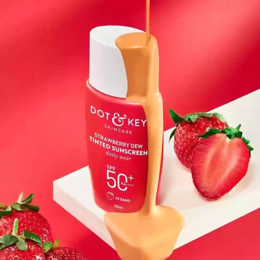 Dot and Key Strawberry Dew Tinted Sunscreen SPF 50+ PA++++ 50ml