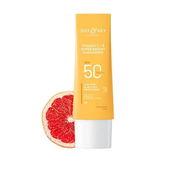 Dot & Key Vitamin C + E Super Bright Sunscreen SPF 50+ PA++++ 80g