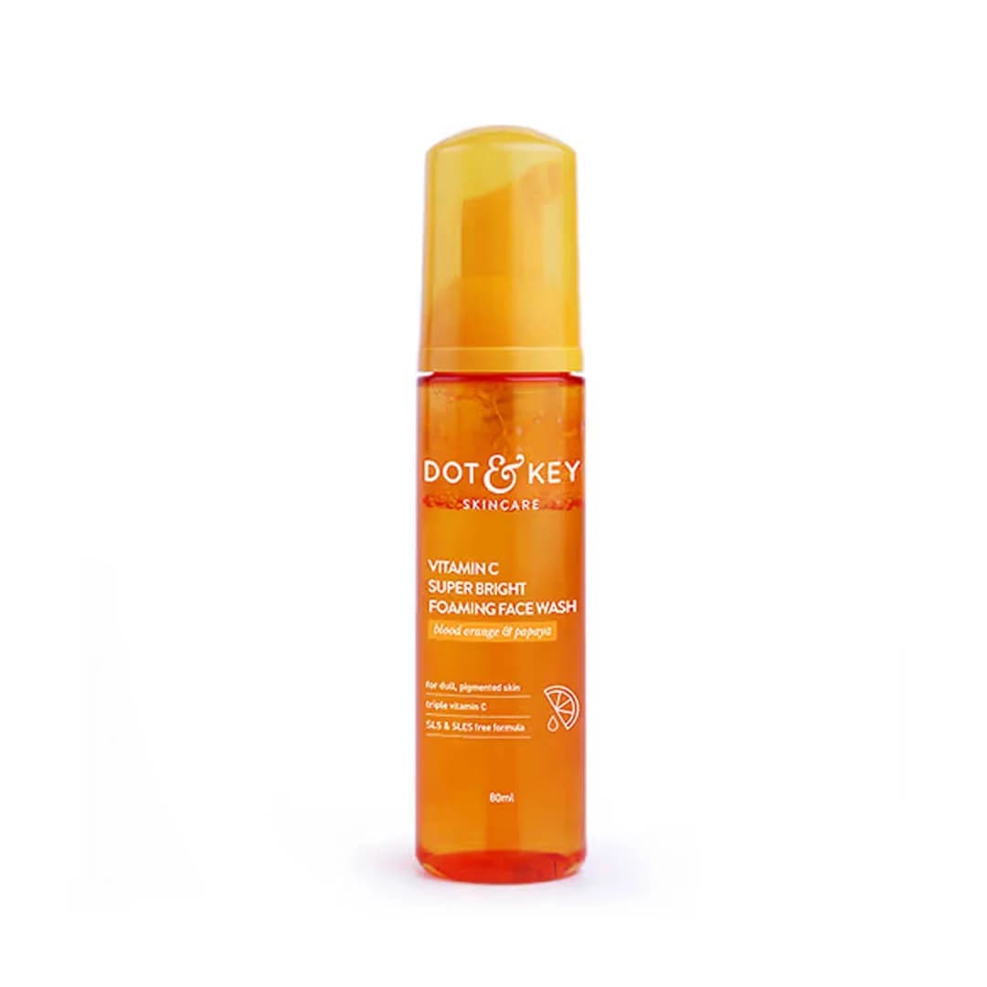 Dot & Key Vitamin C Super Bright Foaming Face Wash 80ml