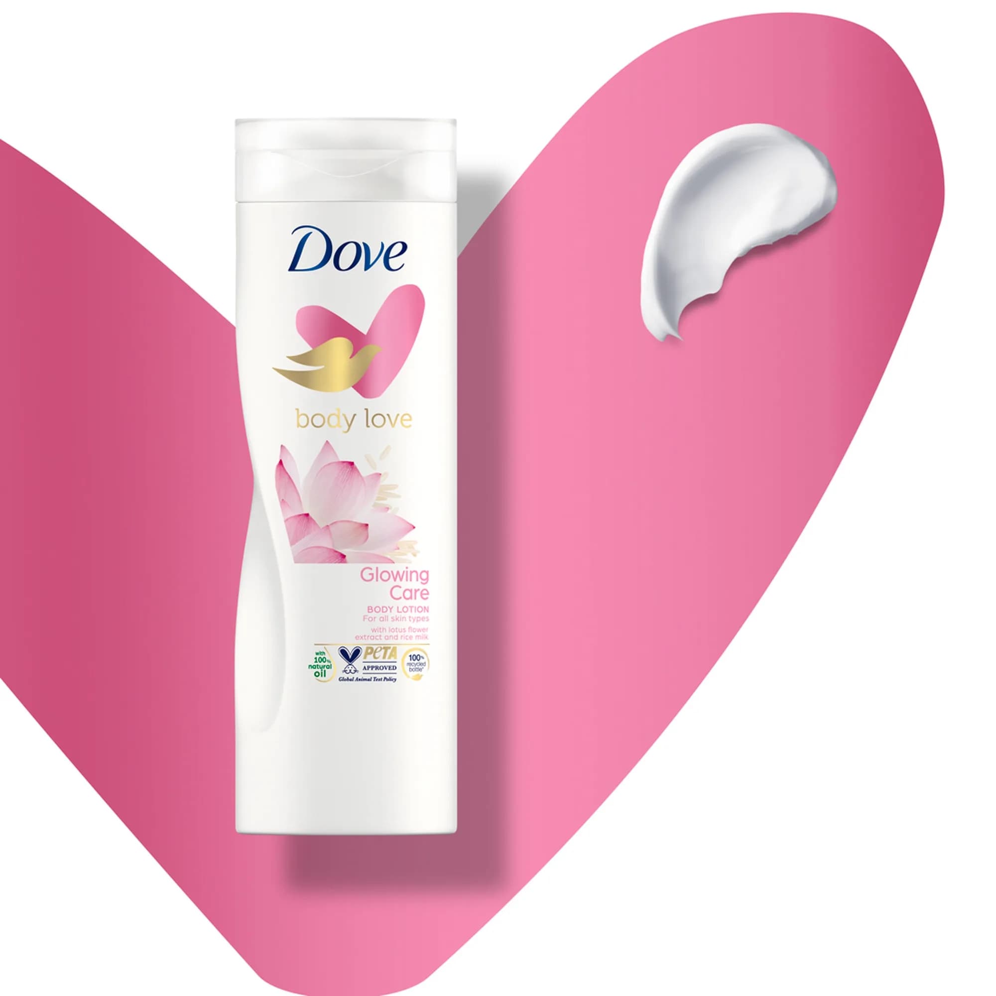 Dove Body Love Glowing Care Body Lotion (400ml)