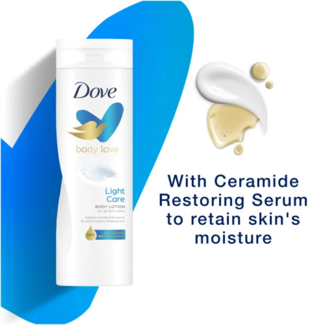 Dove Body Love Light Care Body Lotion (400ml )