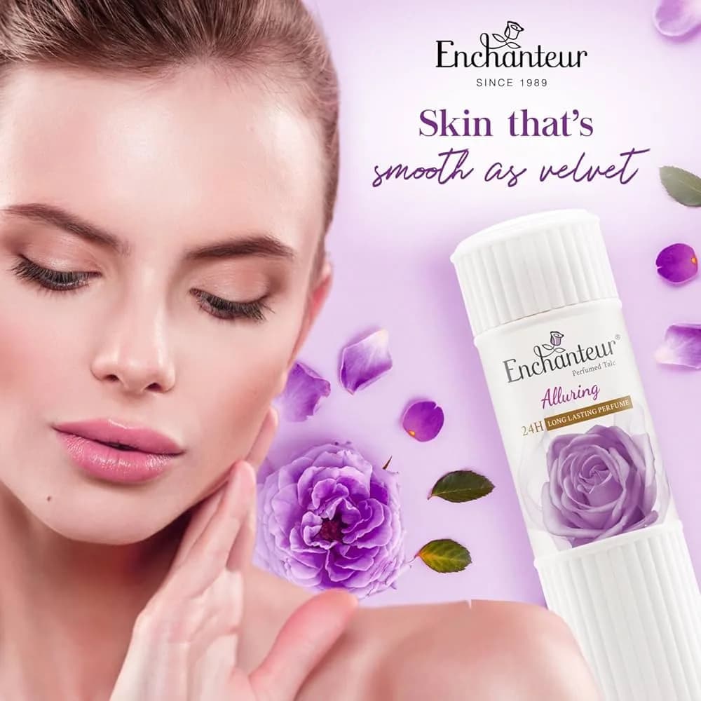 Enchanteur Talcum Powder Alluring Perfumed - 250g
