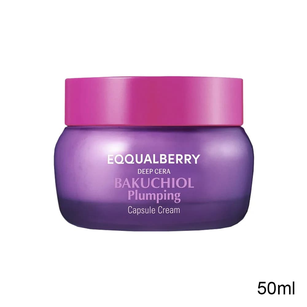 EQQUALBERRY Bakuchiol Plumping Capsule Cream 50ml
