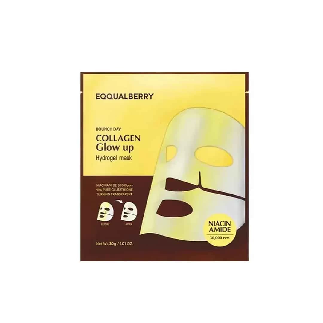 Eqqualberry Collagen Glow up Hydrogel Mask 30g